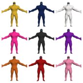 Pack de Among Us Imposter Musculosos variedad de color